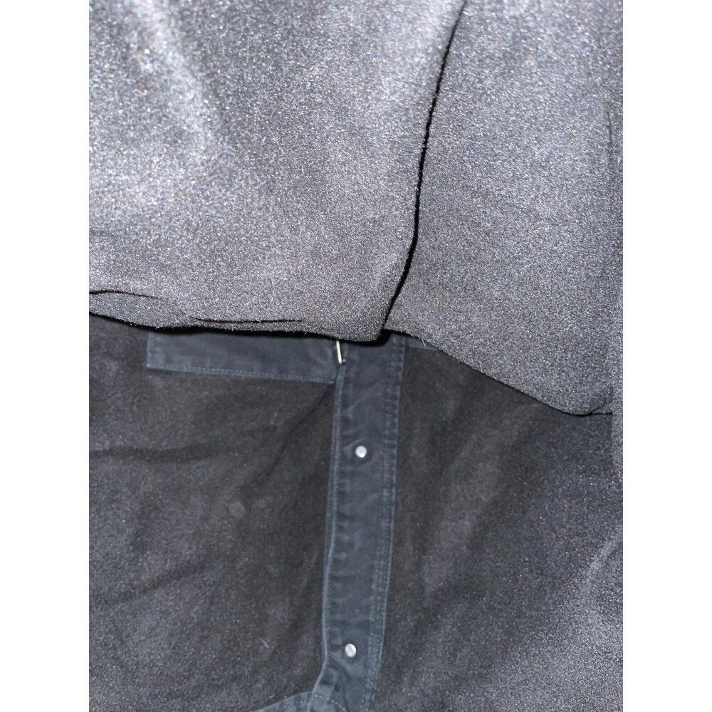 CARHARTT Black Full Swing Duck Canvas Chore Jacket Wool Collar Men’s XXL Winter - Picture 7 of 7